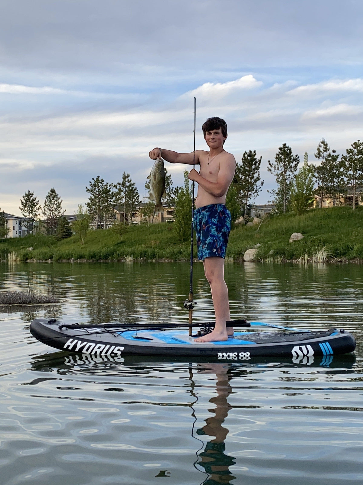 AXIS 88 Whitewater Freestyle Paddle Board ISUP Hydrus Board Tech