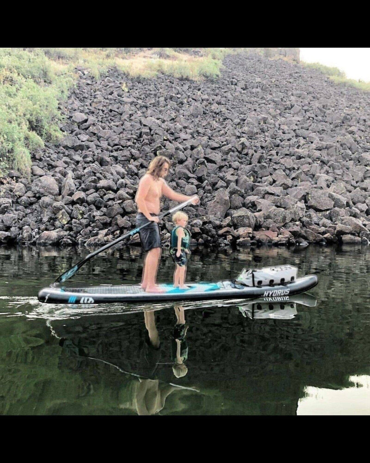 Paradise Touring Paddle Board ISUP Hydrus Board Tech
