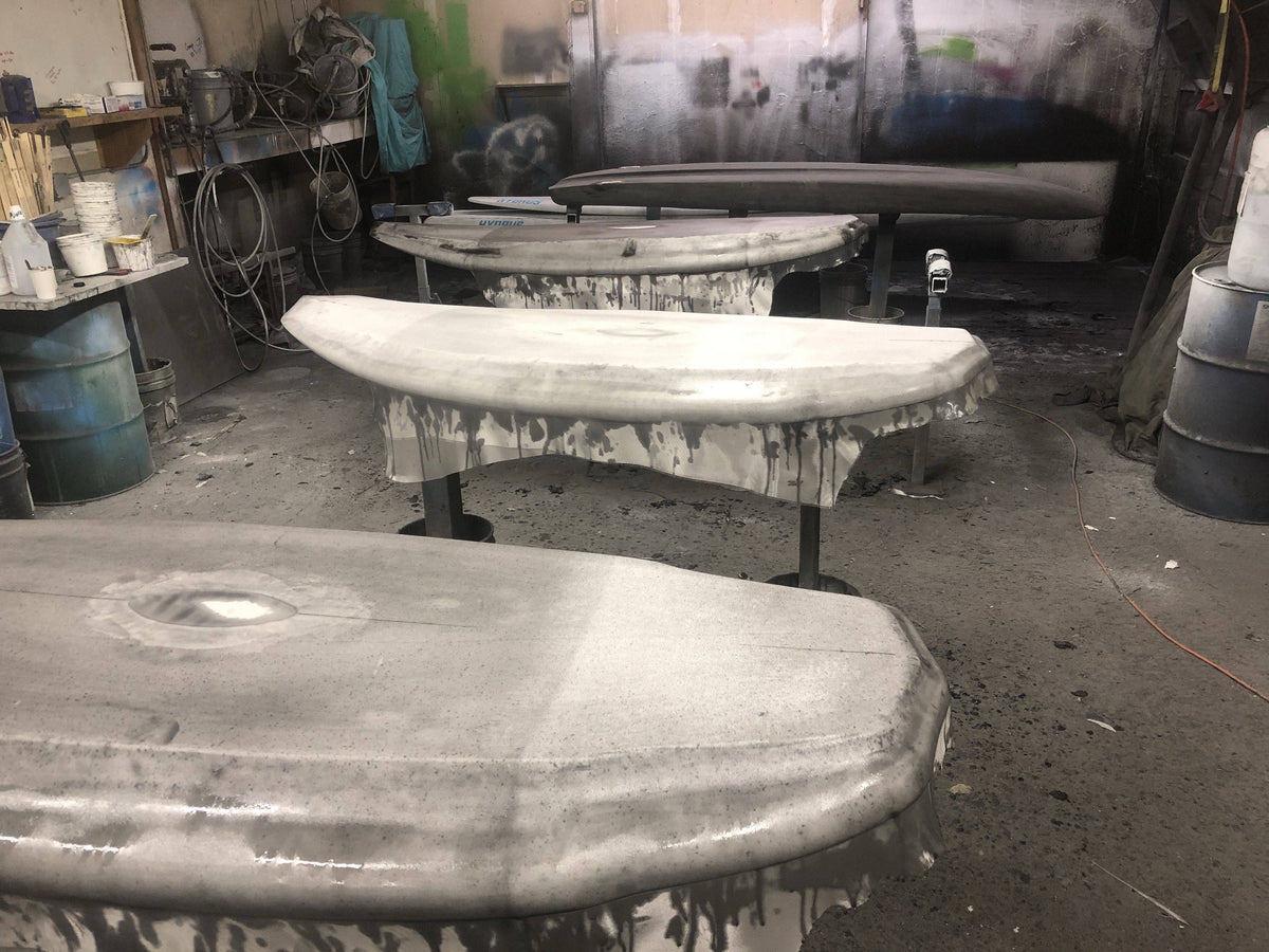 Hydrus Drop Rail SCUD composite hardboard paddle surfboard, gallery view 10