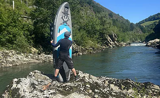 Jerome G. — Axis98 paddleboard