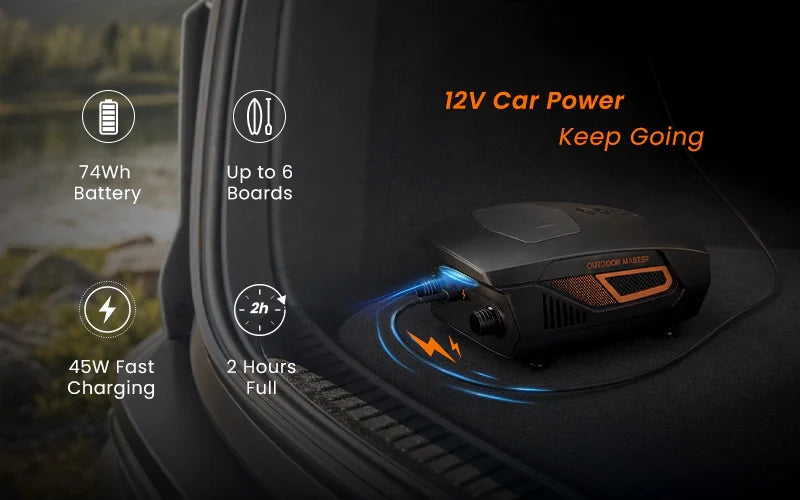 Shark 3 Mini cordless electric SUP pump