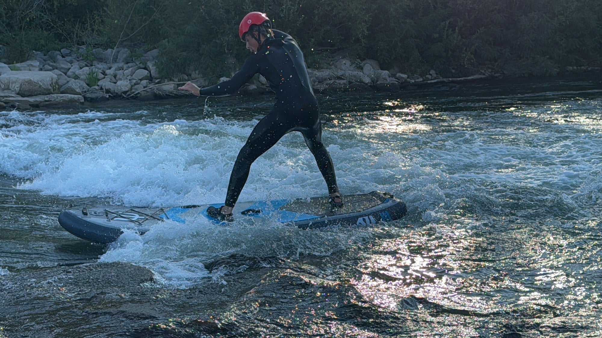 AXIS 88 Whitewater Freestyle Paddle Board ISUP Hydrus Board Tech