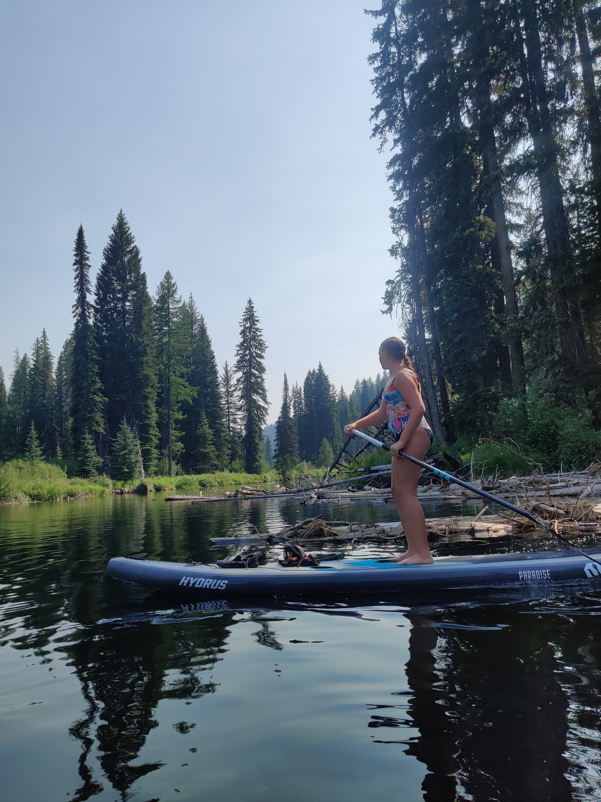 Paradise Touring Paddle Board ISUP Hydrus Board Tech