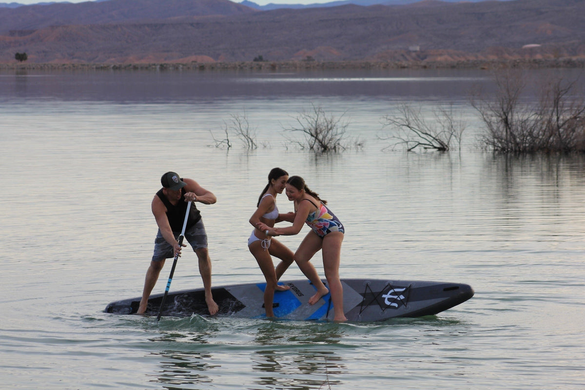 Paradise Touring Paddle Board ISUP Hydrus Board Tech