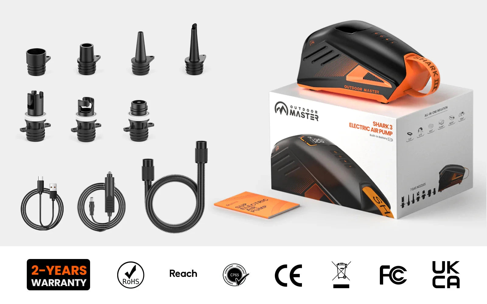 Super Fast Battery PaddleBoard Pump -Bundle Deal ADD ON Hydrus Board Tech
