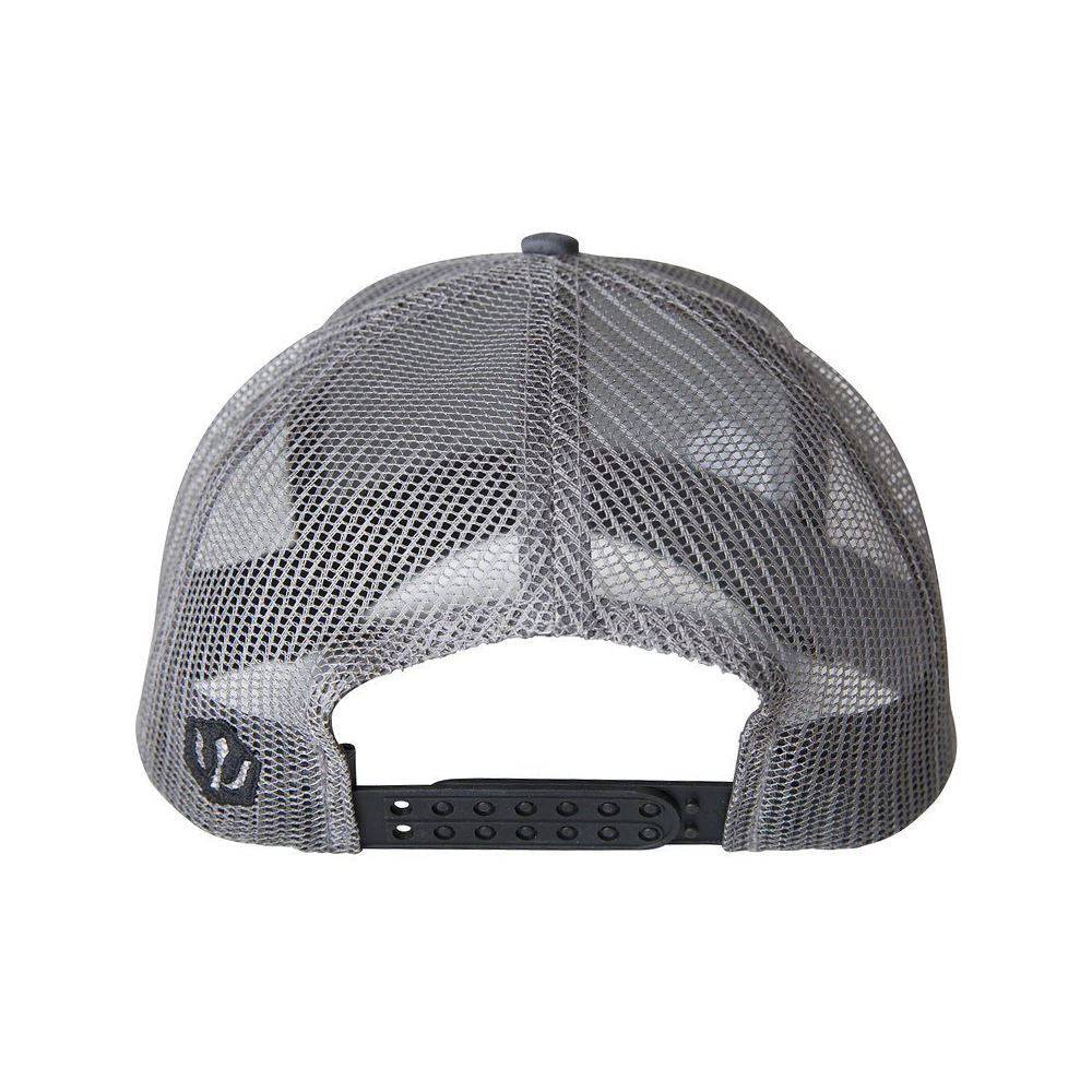 Hydrus Curved Bill Embroidered Slate and Black Trucker Hat | Hydrus Board Tech