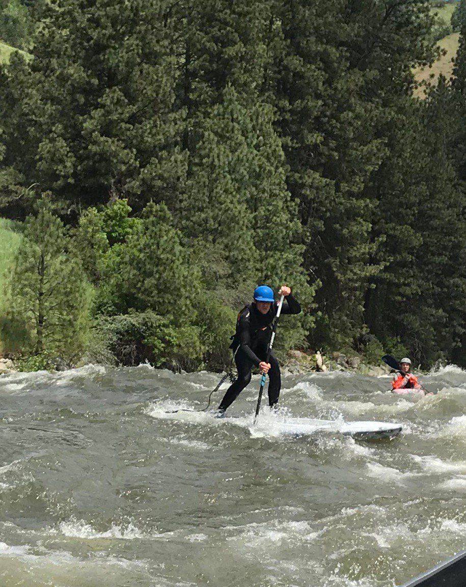 Hydrus KING DUB composite hardboard whitewater river SUP, gallery view 5